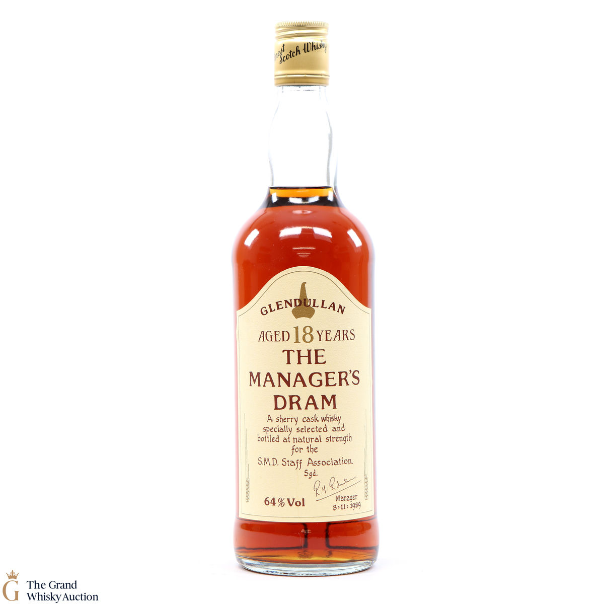 Glendullan - 18 Year Old - Manager's Dram 1989
