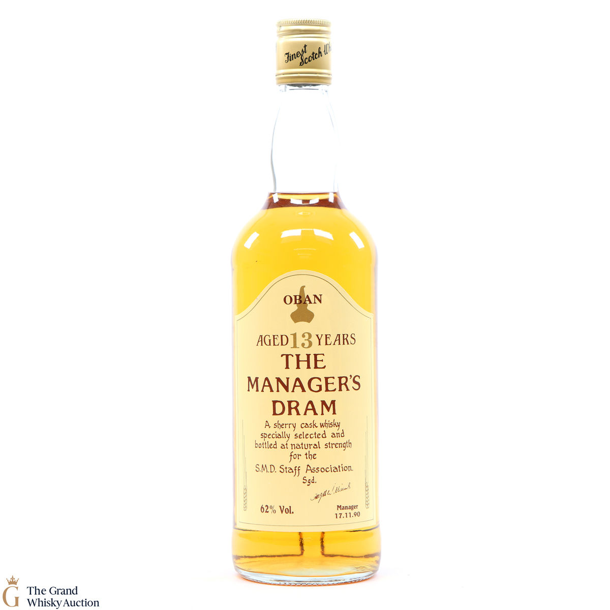 Oban - 13 Year Old Manager Dram 1990