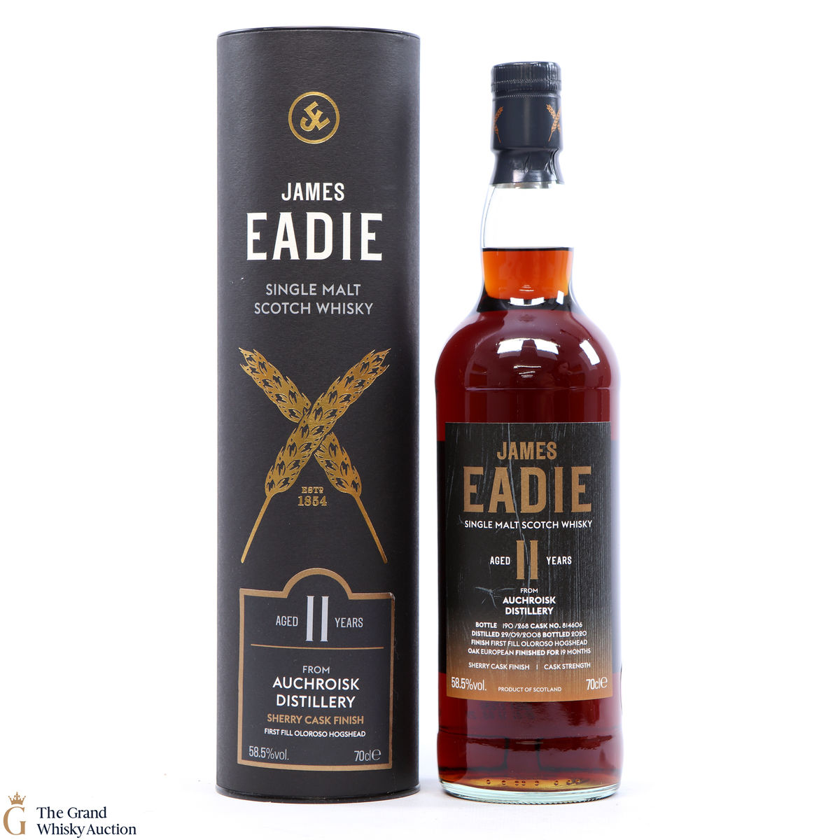 Auchroisk - 11 Year Old #814606 - James Eadie Oloroso Finish