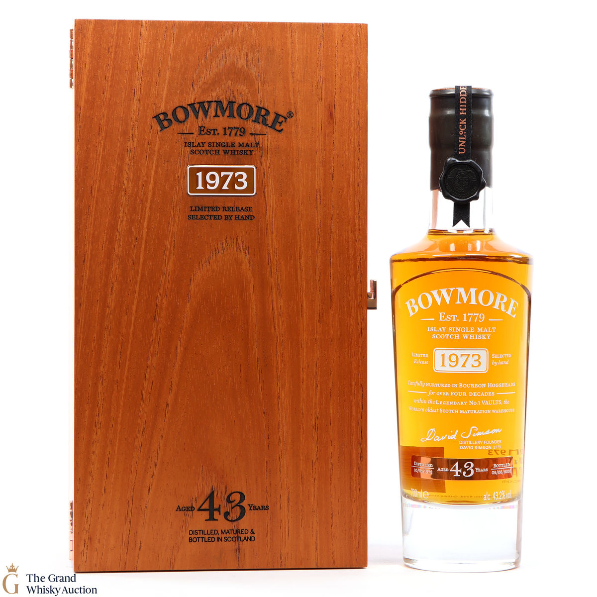 Bowmore - 43 Year Old - 1973