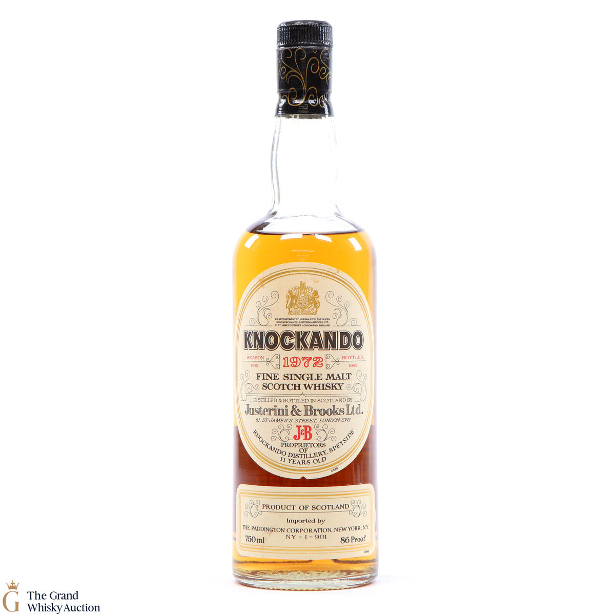 Knockando - 11 Year Old 1972 - 1983 Justerini & Brooks Ltd 75cl