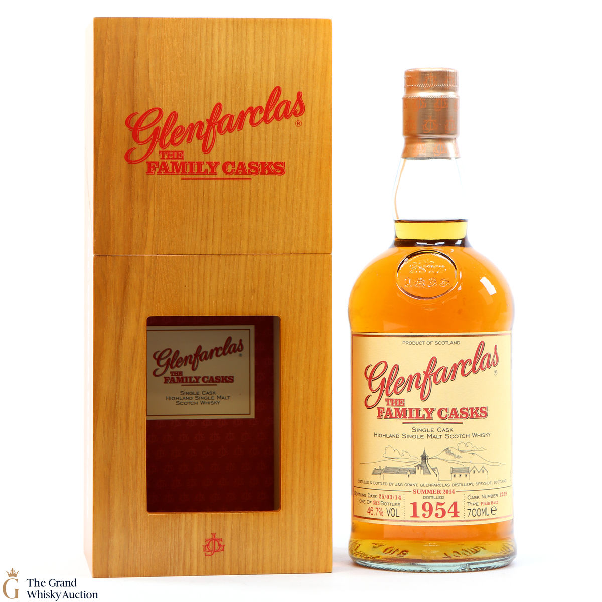 Glenfarclas - 1954 Family Cask #1259 Summer 2014
