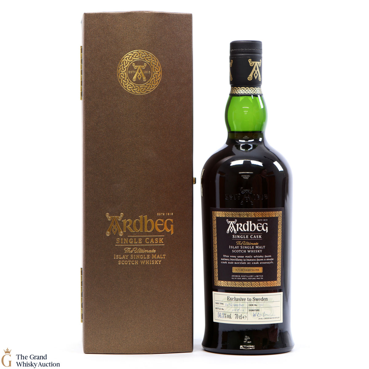 Ardbeg - 15 Year Old - 2005 Single Cask #1322 - Sweden Exclusive