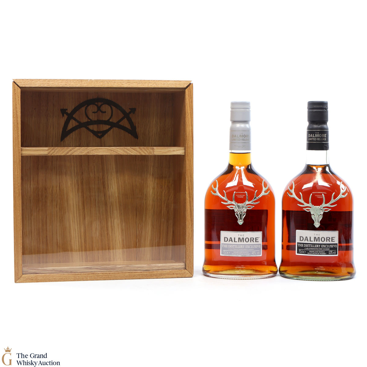 Dalmore - Distillery Exclusives 2014 Port Finesse & 2015 Bourbon Finesse (with case)