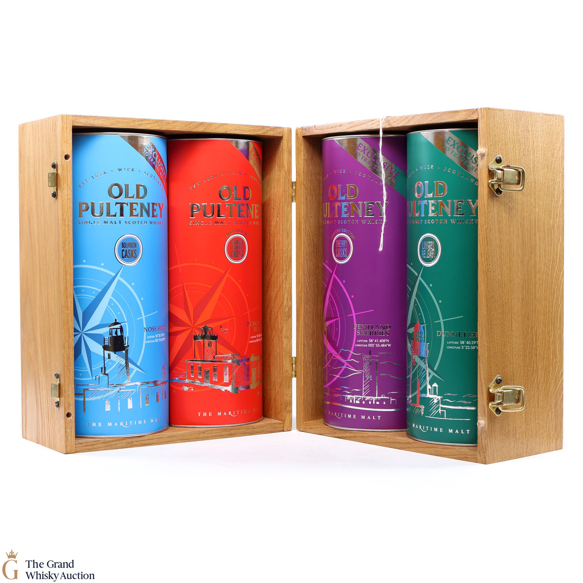 Old Pulteney - Travel Retail Exclusives 4 x 1L