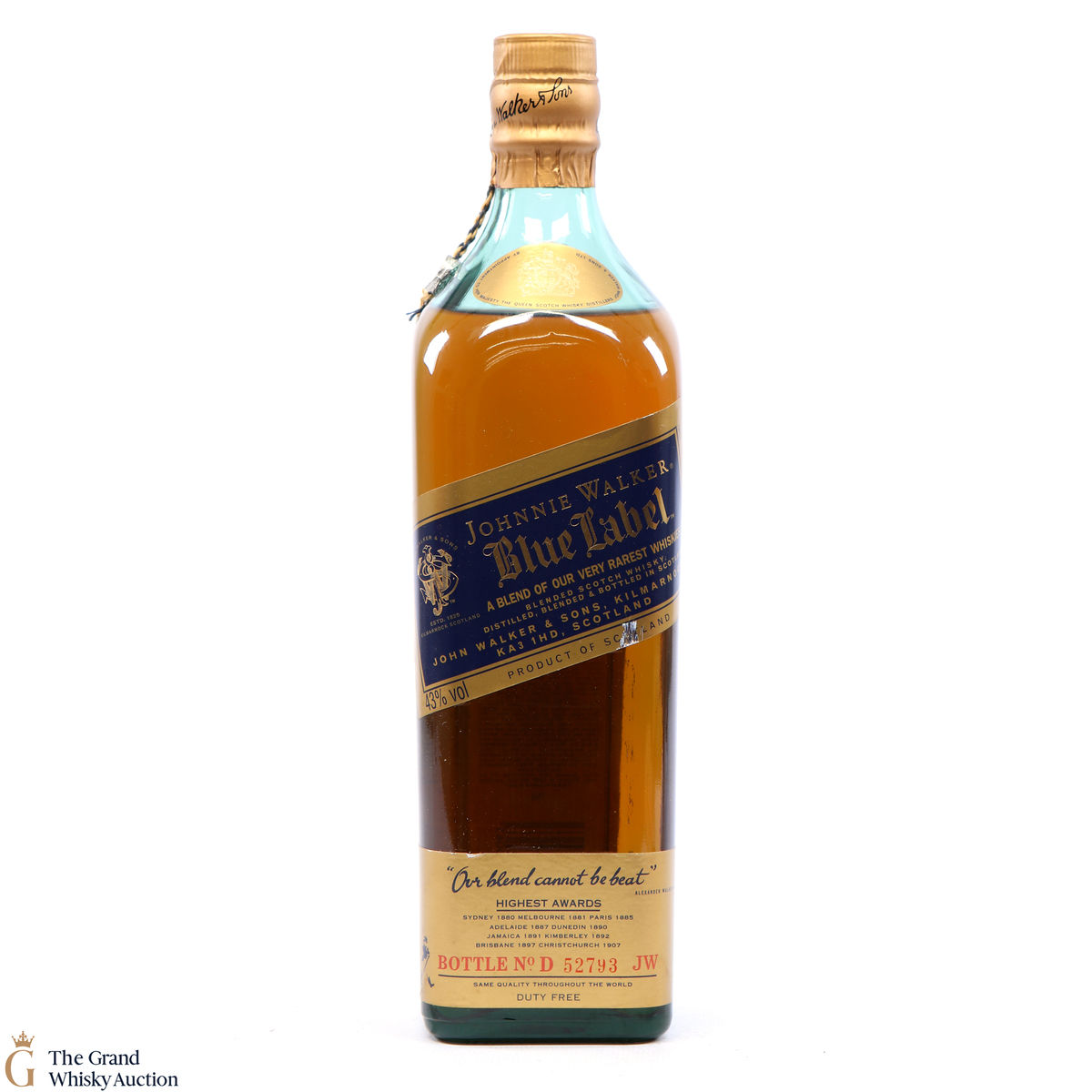 Johnnie Walker - Blue Label - Old Style 