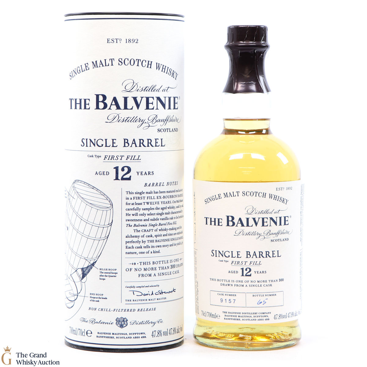 Balvenie - 12 Year Old  Single Barrel #9157