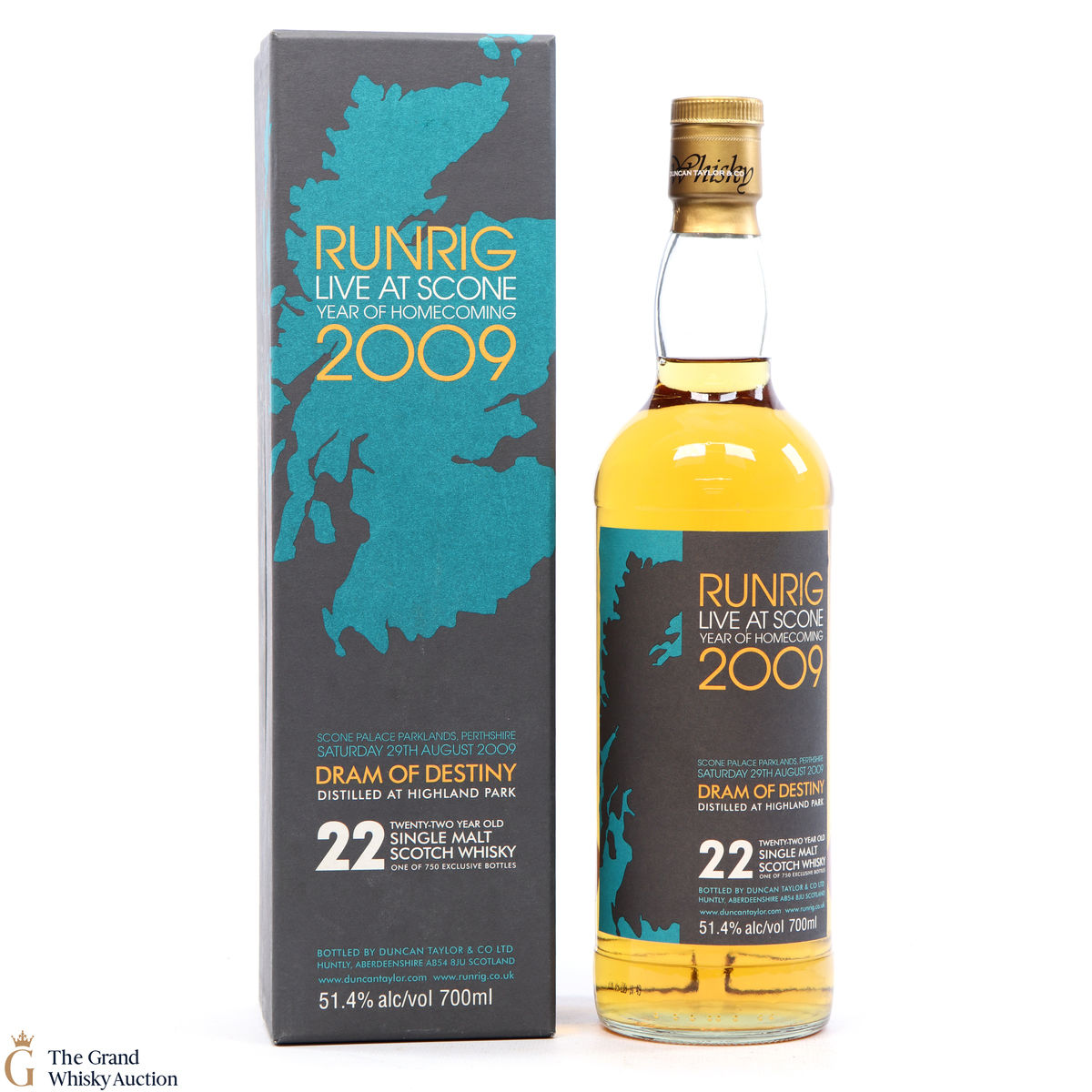 Highland Park - 22 Year Old - Runrig 2009 Dram of Destiny (Duncan Taylor)