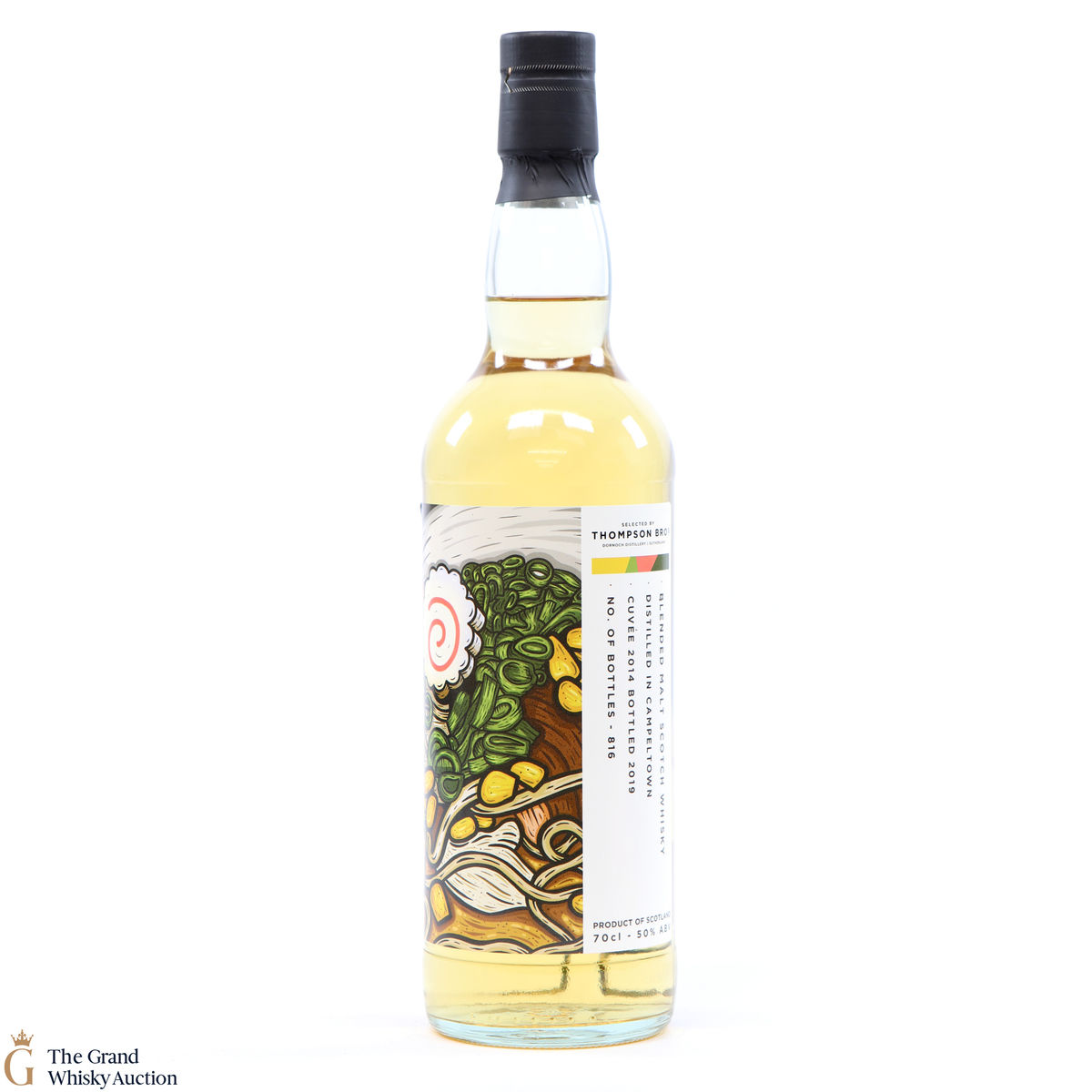 Campbeltown - Blended Malt Thompson Brothers 2014 Narutomaki Label