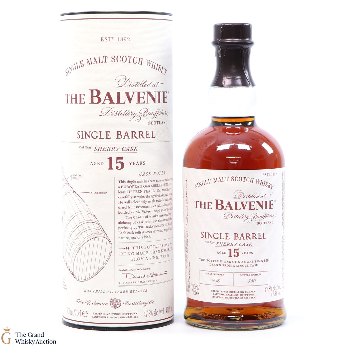 Balvenie - 15 Year Old Single Sherry Barrel #7649