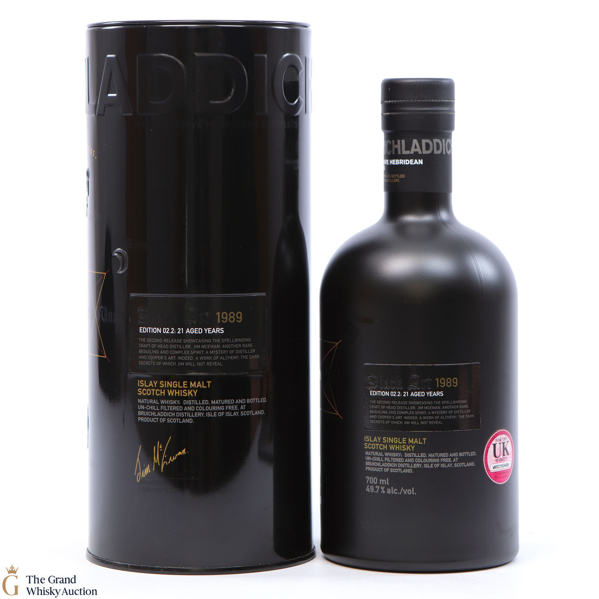 Bruichladdich - 21 Year Old - Black Art - Edition 2.2