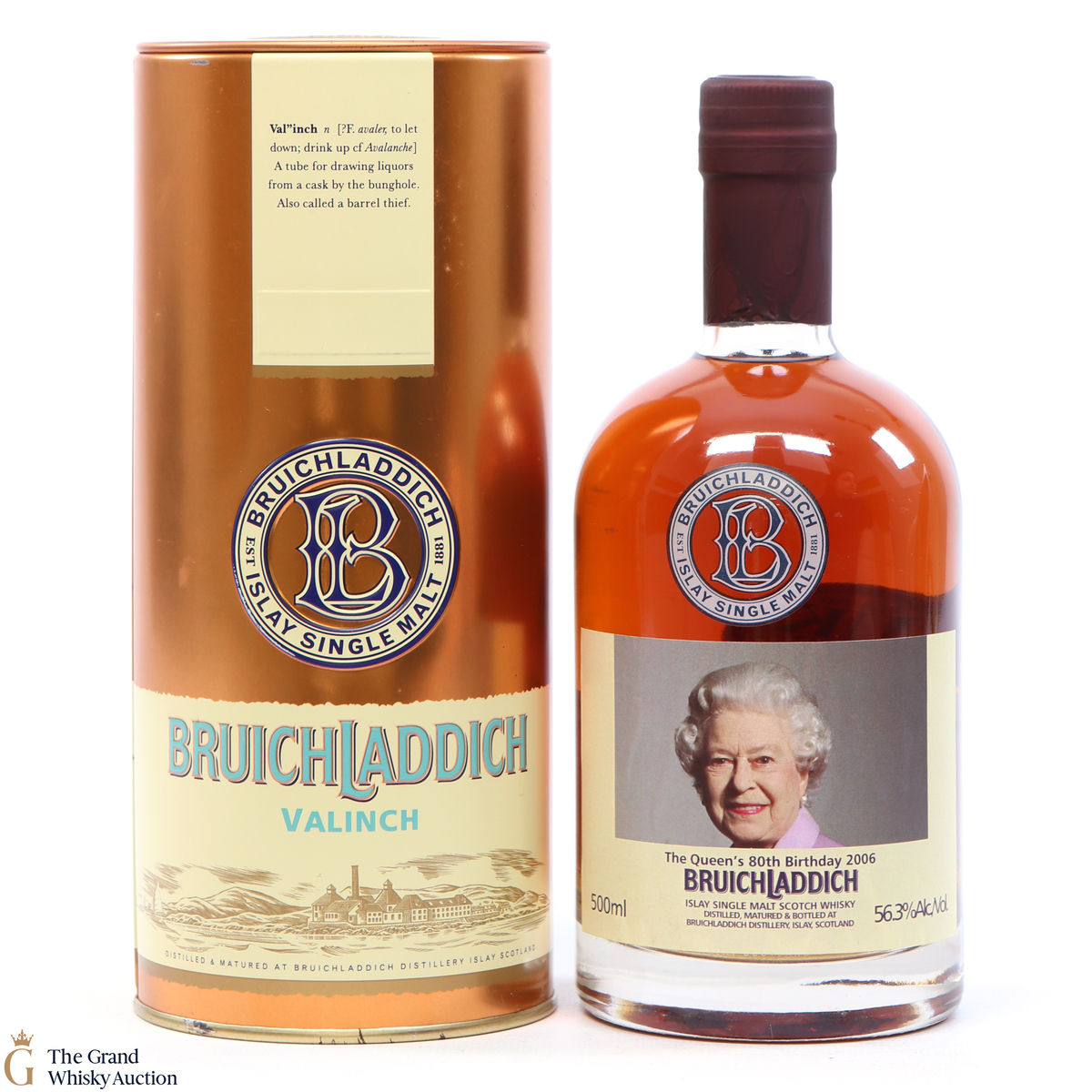 Bruichladdich - 1988 Valinch 'Queens 80th Birthday'