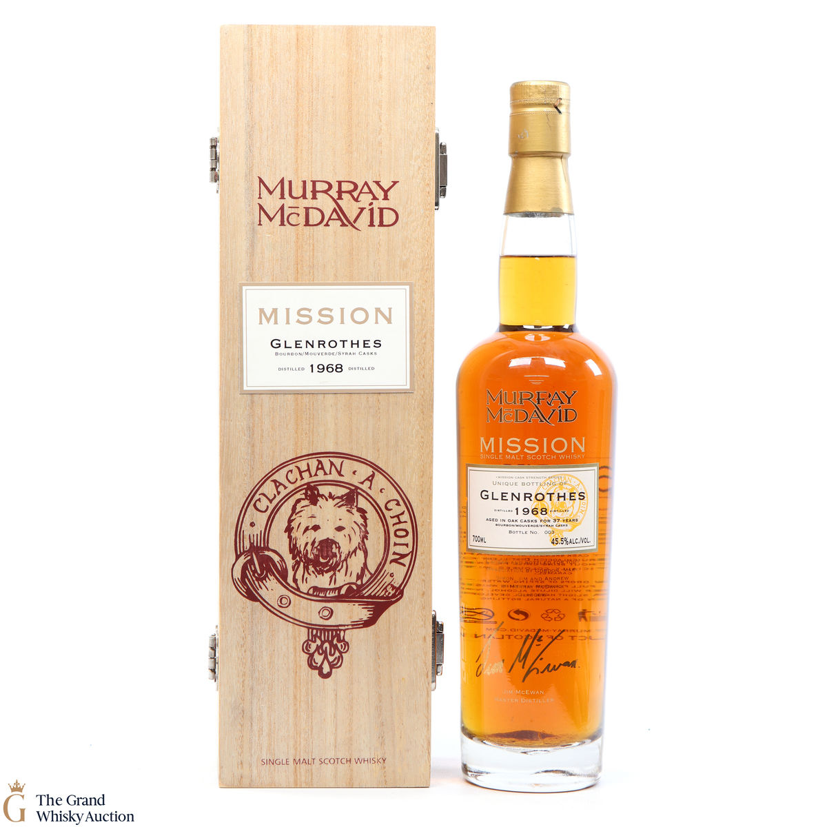 Glenrothes - 37 Year Old 1968 Murray McDavid