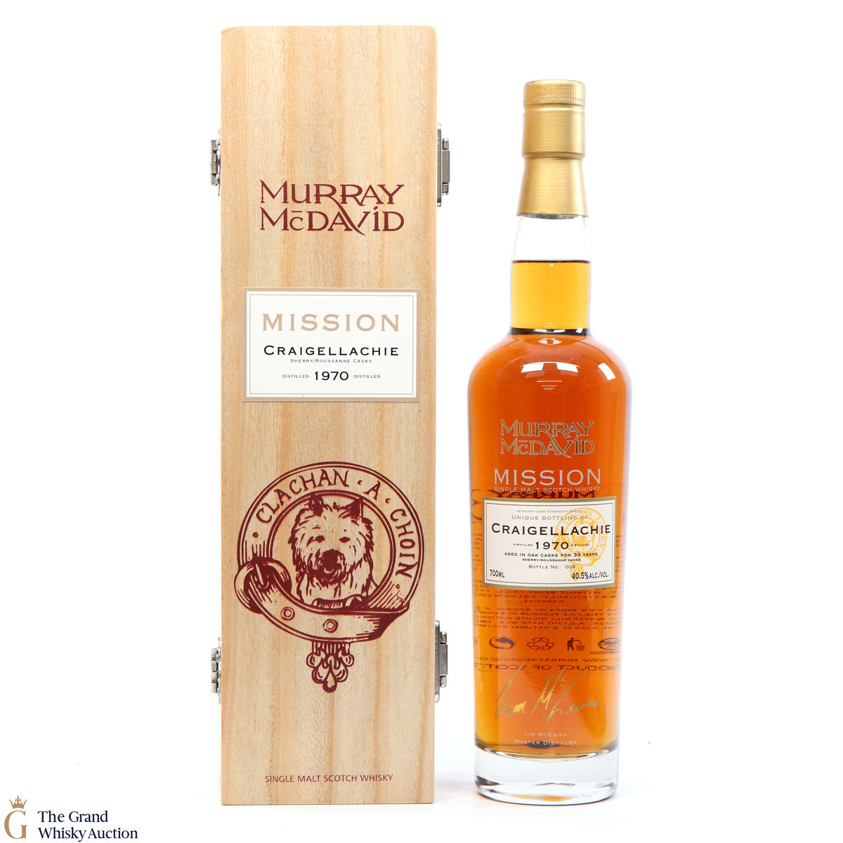 Craigellachie - 33 Year Old 1970 Murray McDavid