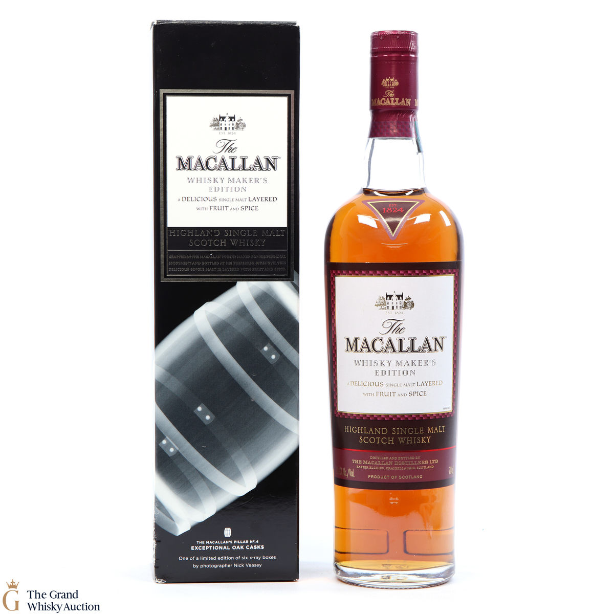 Macallan - Whisky Maker's Edition - Nick Veasey No.4 Exceptional Oak Casks.