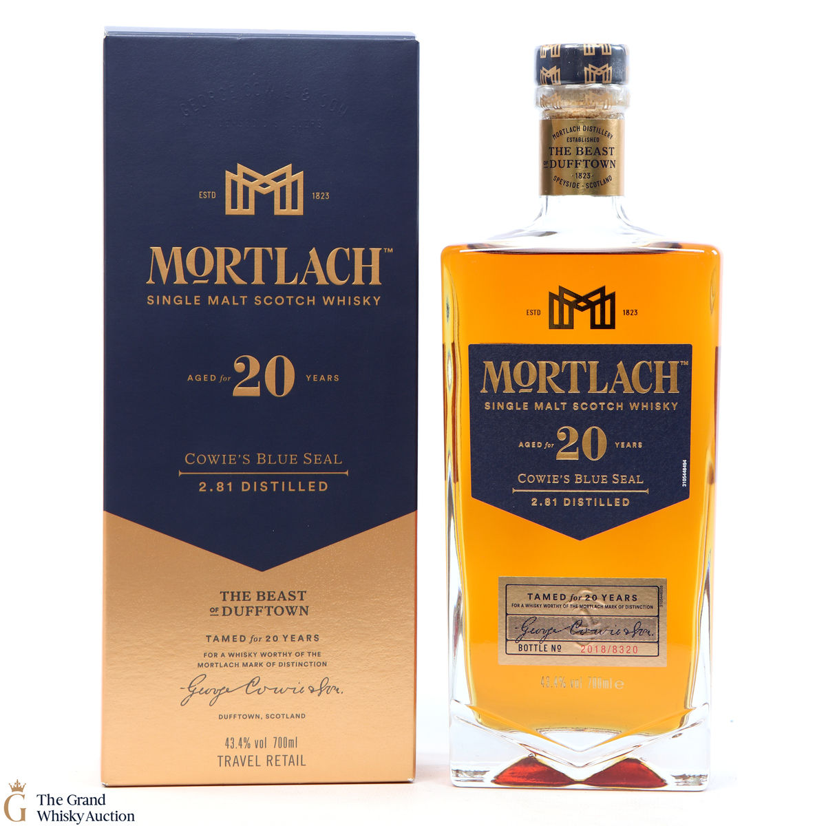 Mortlach - 20 Year Old Cowies Blue Seal 2.81