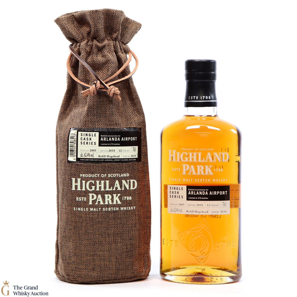 Highland Park - 12 Year Old - Single Cask #2634 - Arlanda Airport