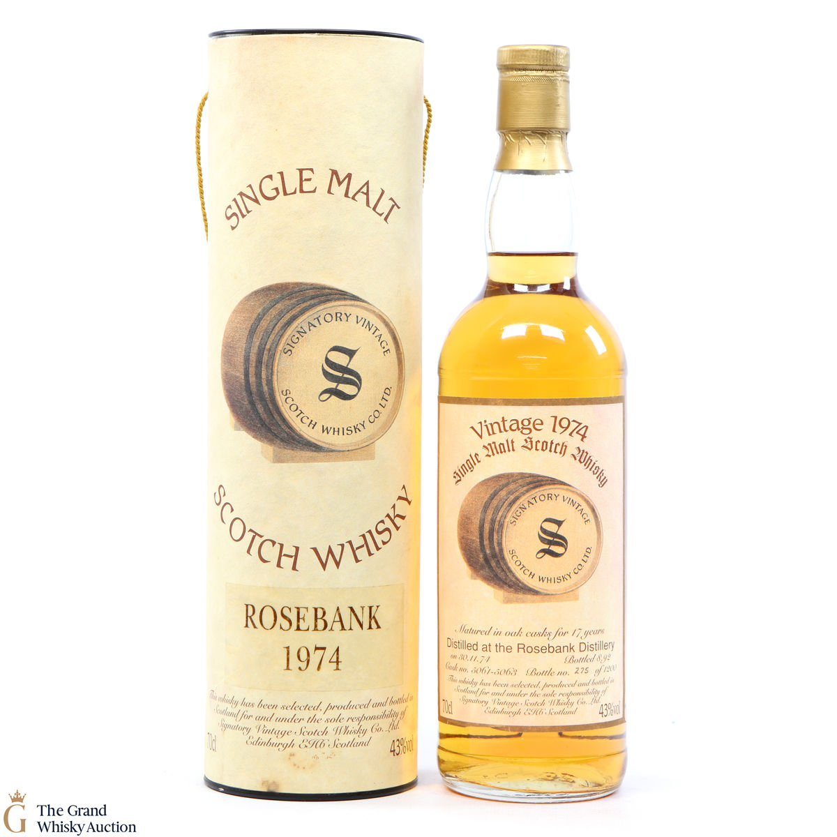 Rosebank - 17 Year Old 1974 Signatory