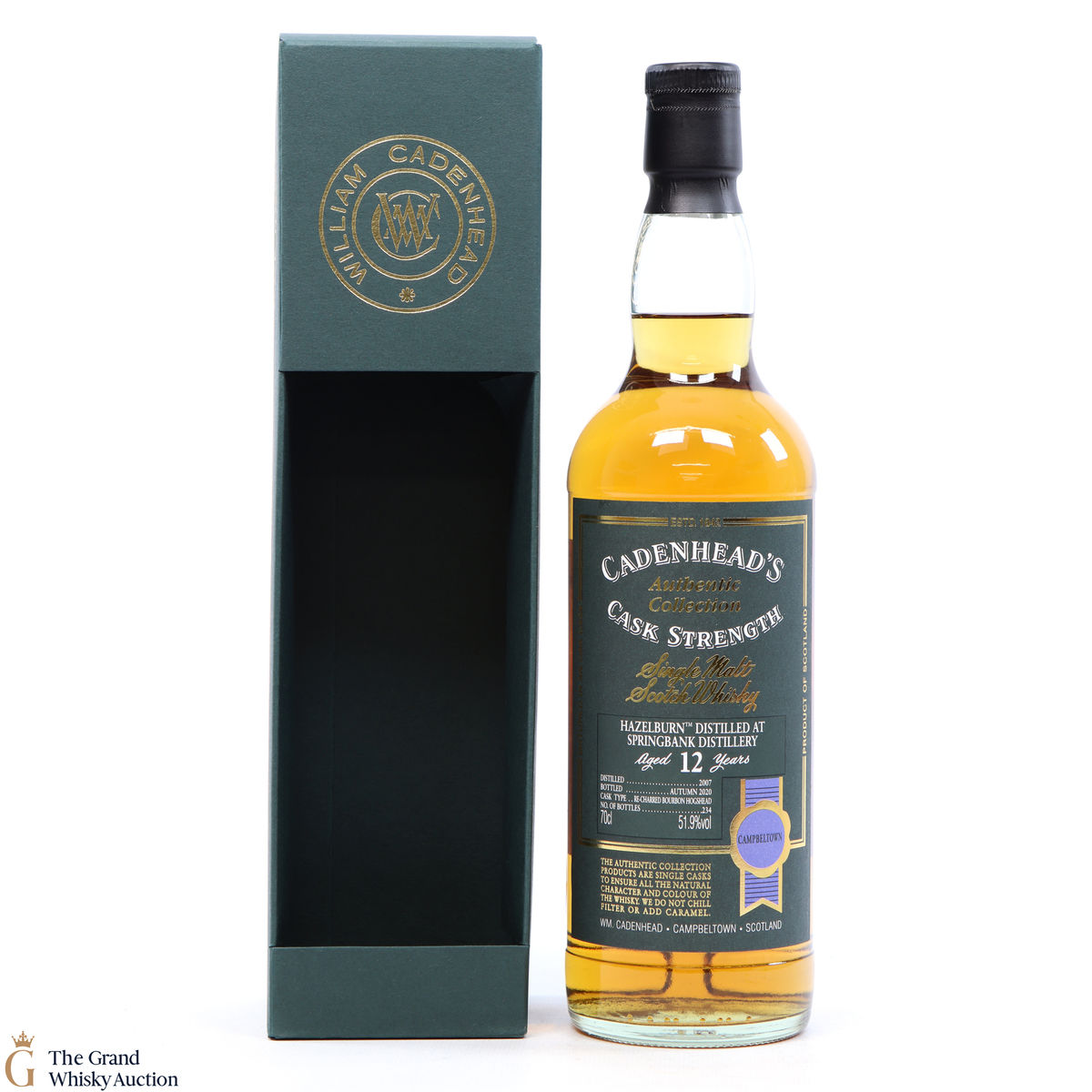 Hazelburn - 12 Year Old 2007 Cadenhead's