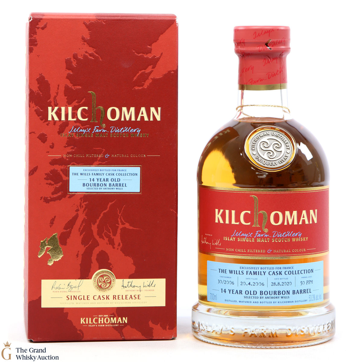 Kilchoman - 14 Year Old - Wills Family Cask Collection - Anthony Wills