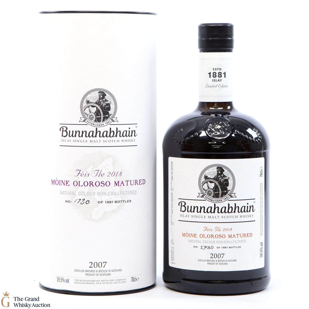 Bunnahabhain - 2007 Moine Oloroso - Fèis Ìle 2018