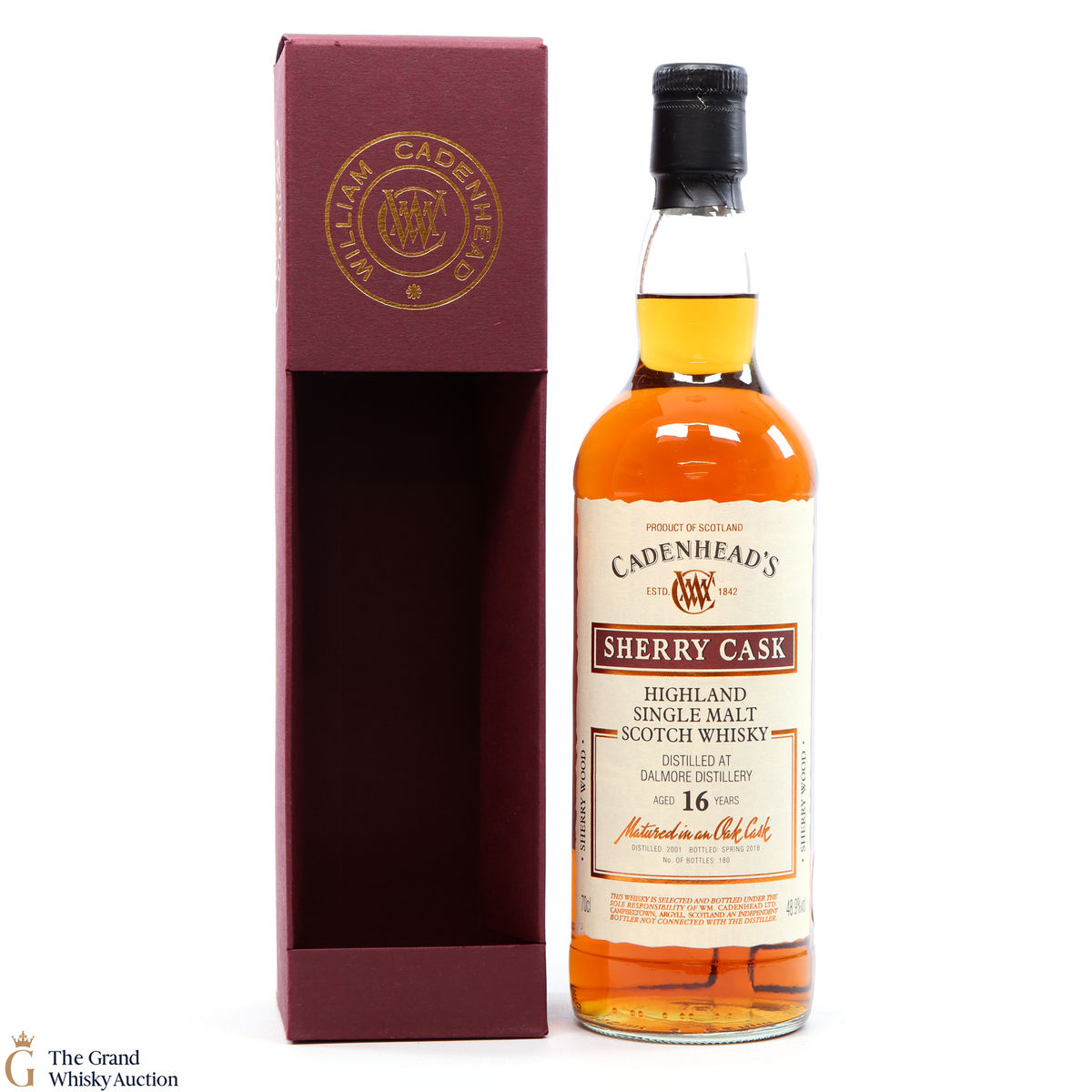 Dalmore - 16 Year Old 2001 - Sherry Cask- Cadenhead's
