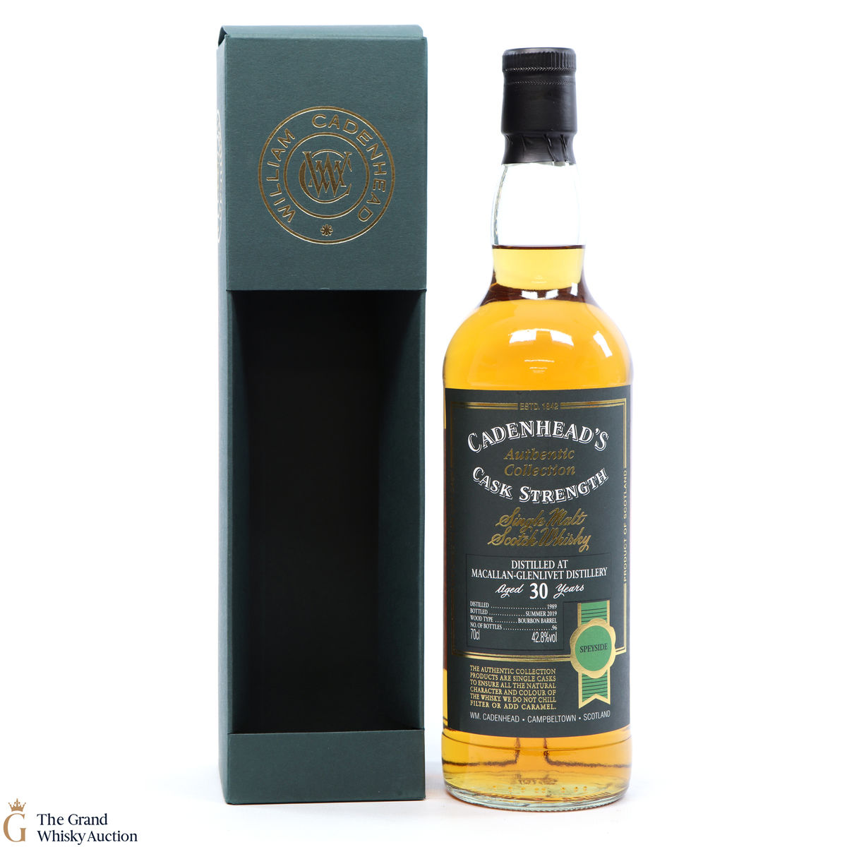 Macallan-Glenlivet - 30 Year Old 1989 - Cadenhead's