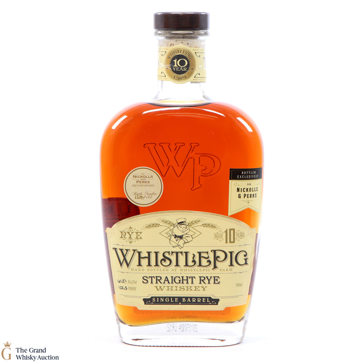 WhistlePig - 10 Year Old - Single Barrel (Barrel 2434) - Nickolls & Perks