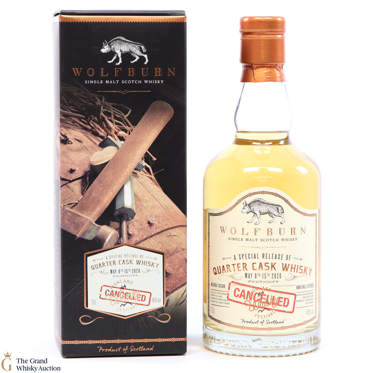 Wolfburn - Quarter Cask - Highland Whisky Festival (Cancelled) 2020 