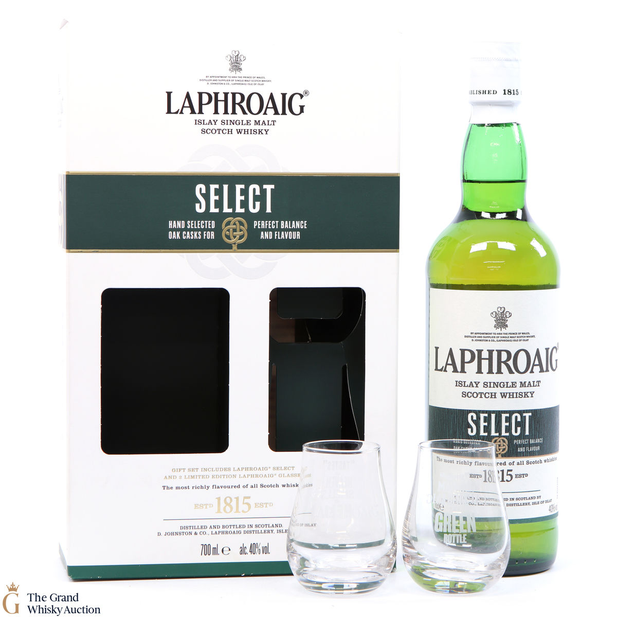 Laphroaig - Select + Glasses