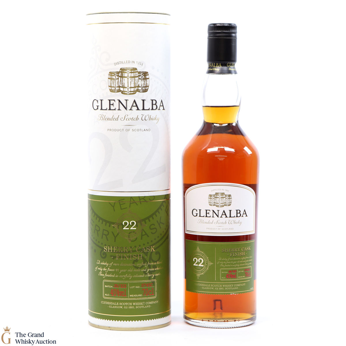 Glenalba - 22 Year Old Sherry Cask Finish
