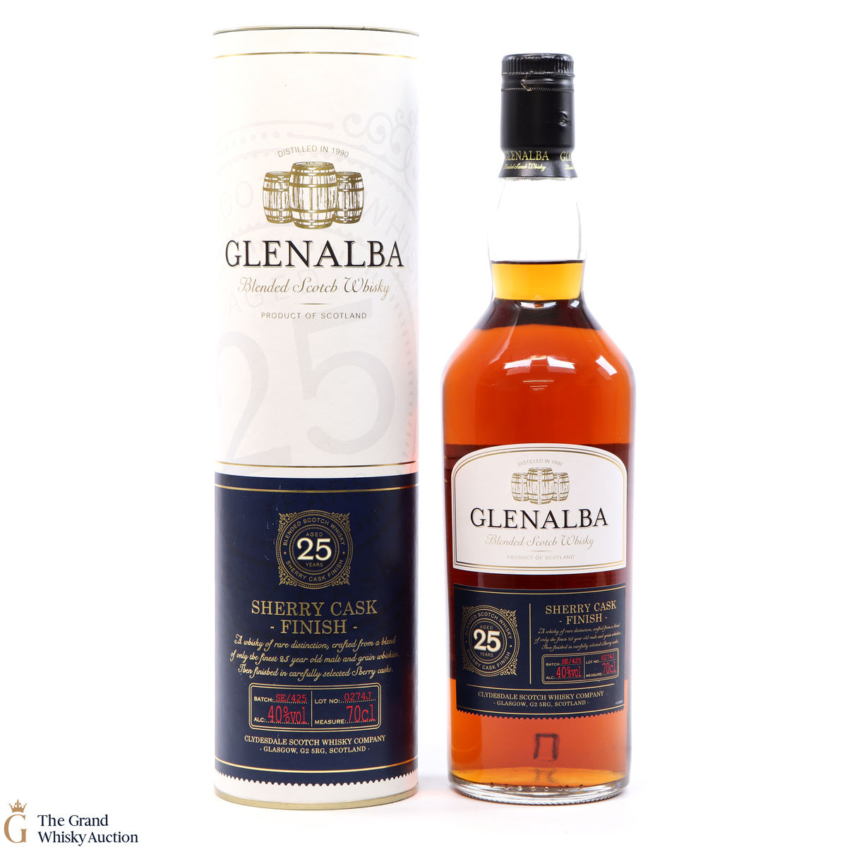 Glenalba - 25 Year Old Sherry Cask Finish
