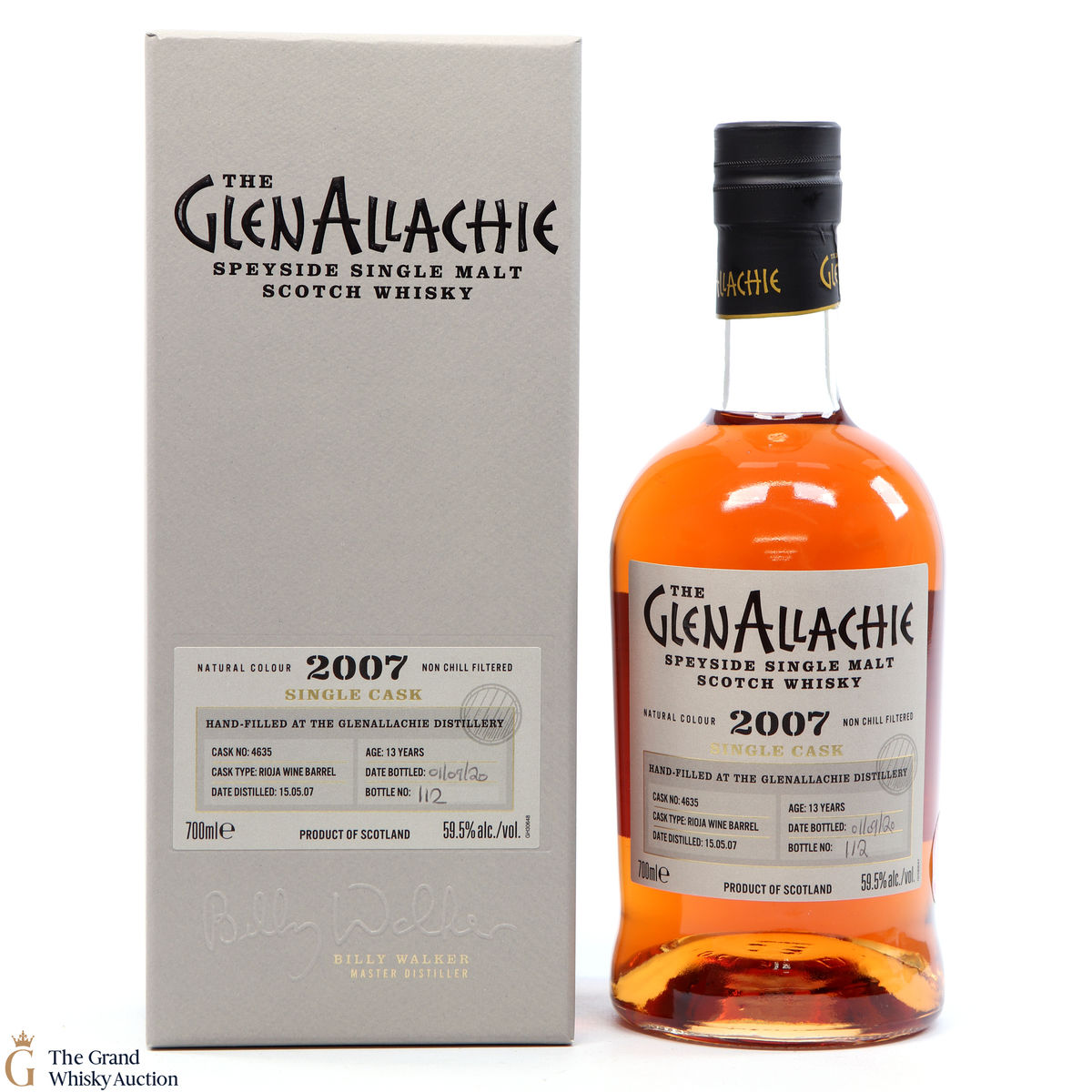 Glenallachie - 13 Year Old #4635 Hand Filled Rioja Wine Barrel