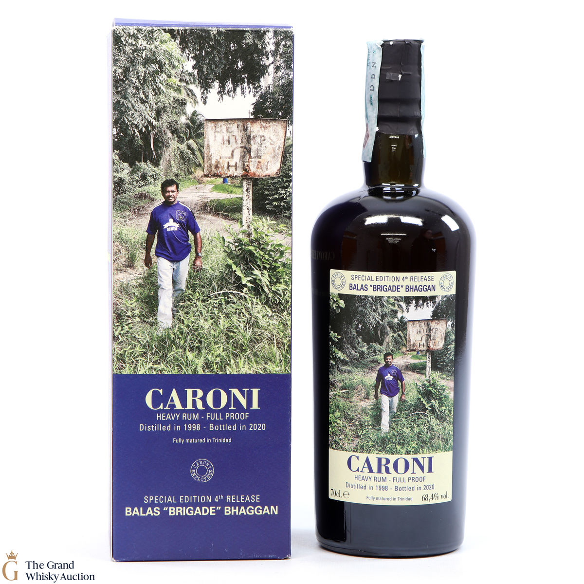 Caroni - 1998 Heavy Rum Balas "Brigade" Bhaggam 4th Release