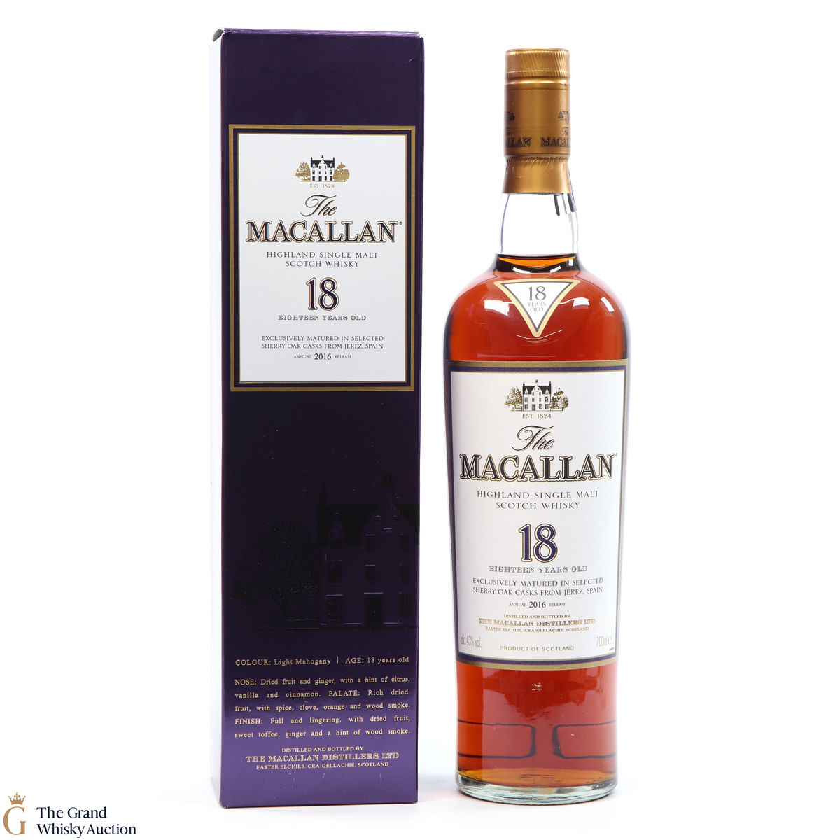 Macallan - 18 Year Old - 2016 Release