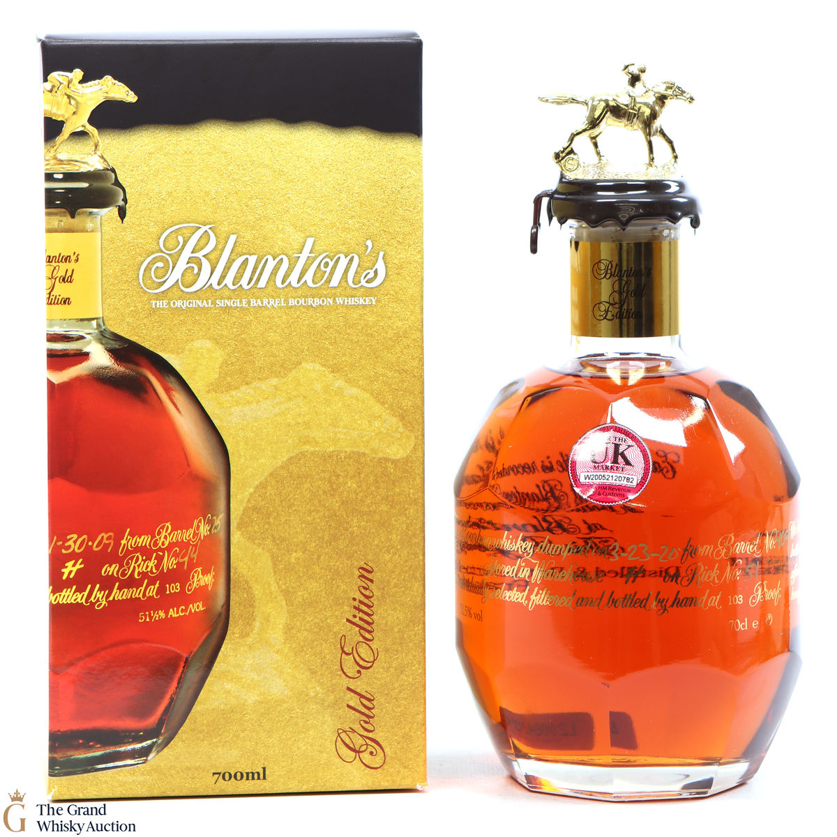 Blanton's - Single Barrel Gold Edition