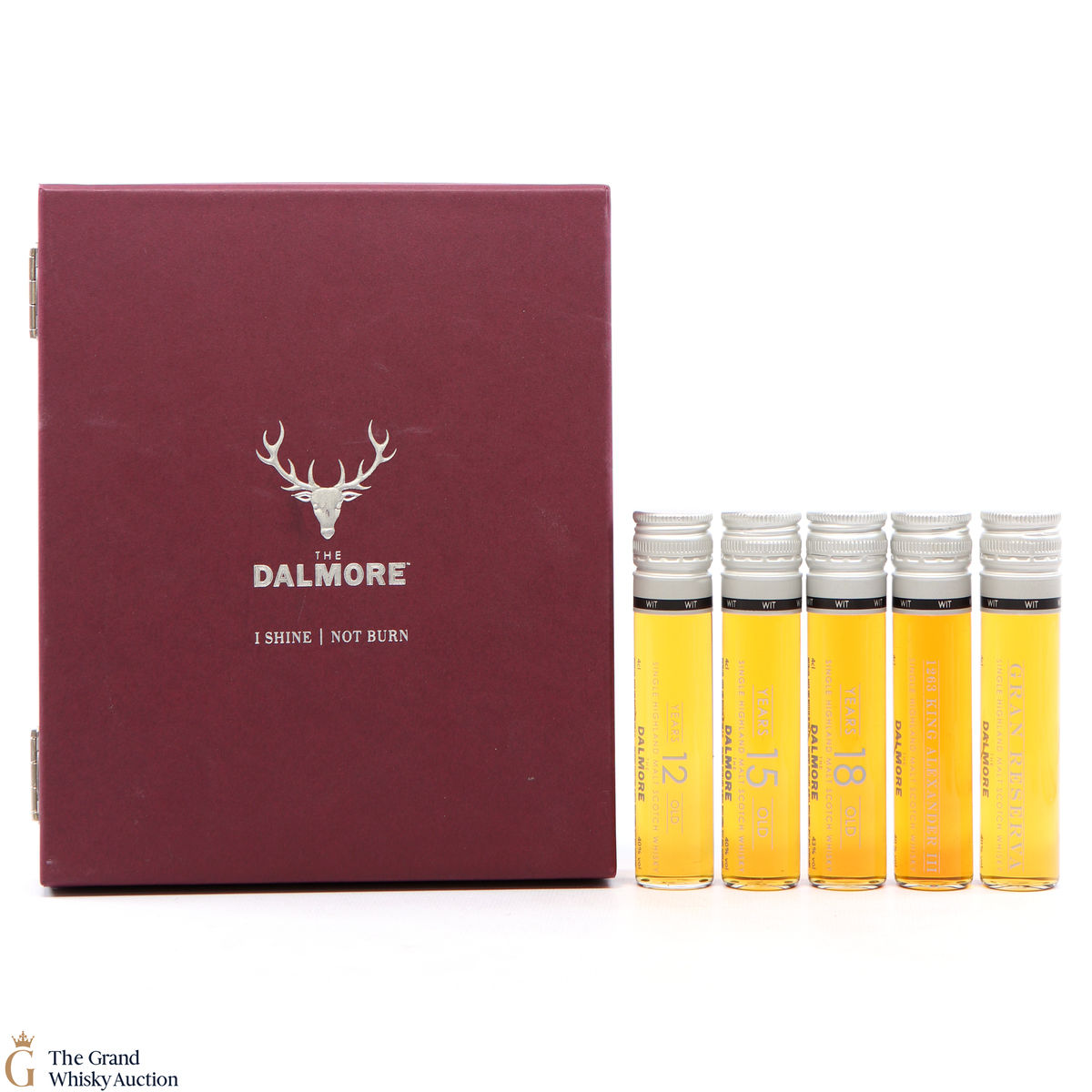 Dalmore - Vial set -  'I Shine | Not Burn' (5 x 4cl)