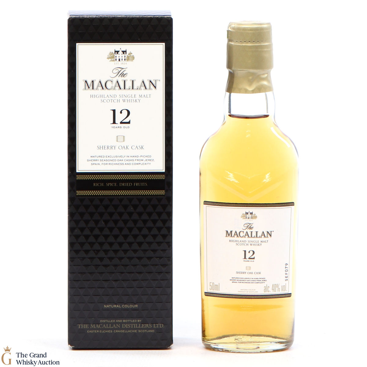 Macallan - 12 Year Old - Sherry Oak (5cl)