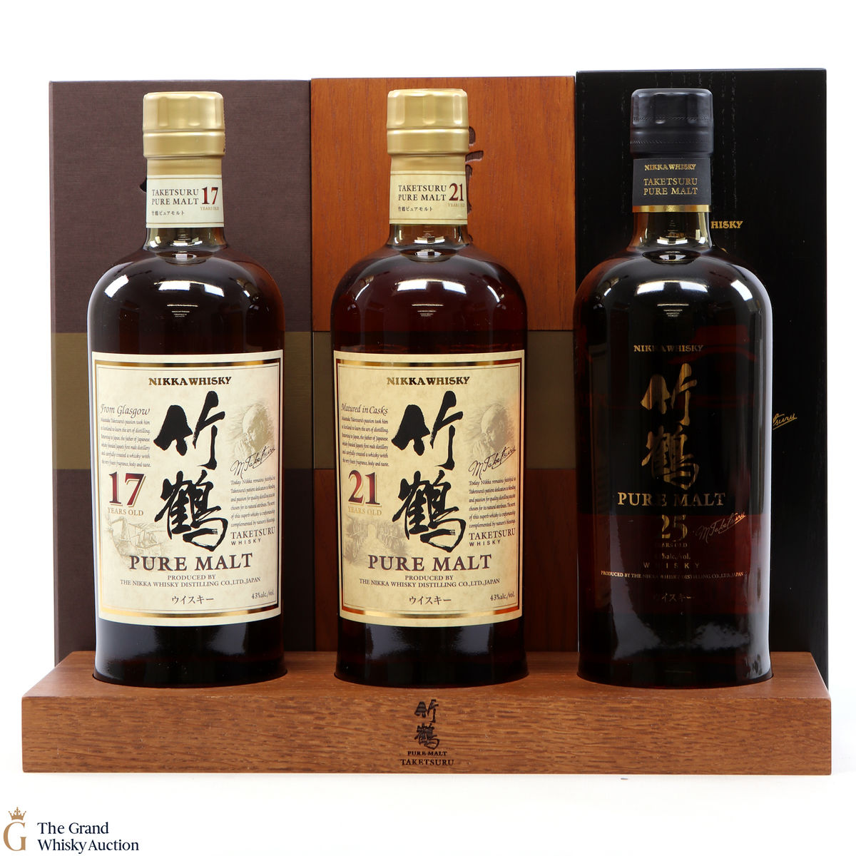 Nikka Taketsuru - 17, 21 & 25 Year Old (Pure Malt)