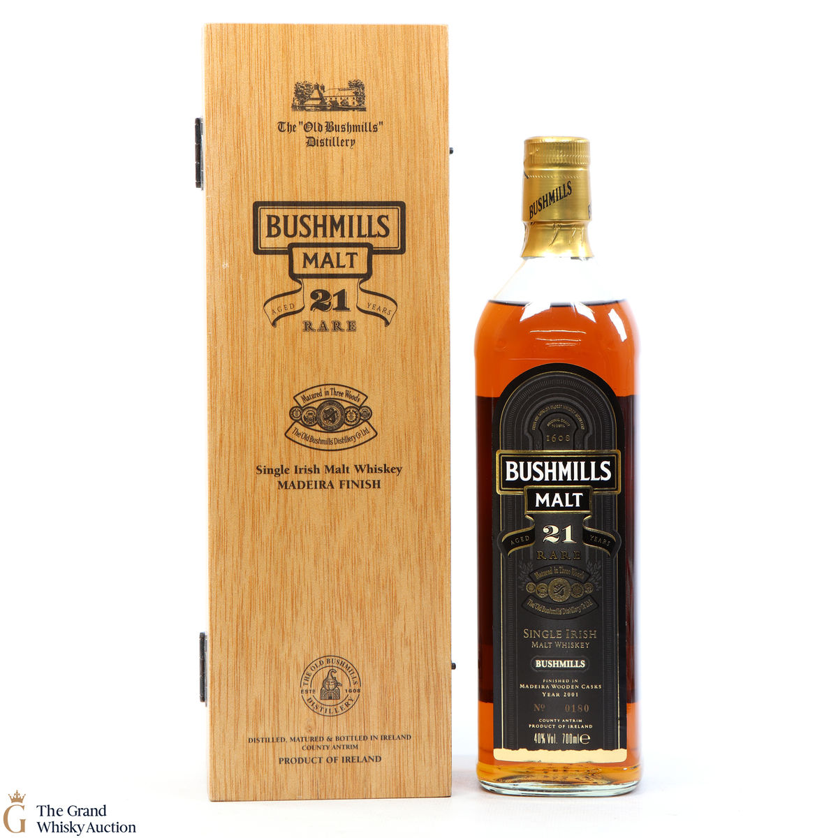 Bushmills - 21 Year Old Three Woods Maderia Finish 2001
