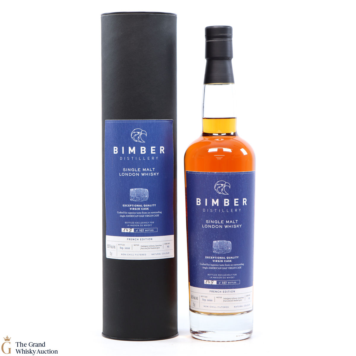Bimber - Country Collection - American Oak Virgin Cask - France #93 2020