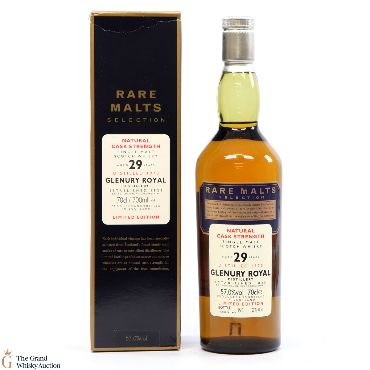 Glenury Royal - 1970 Rare Malt 29 Year Old 57.0%