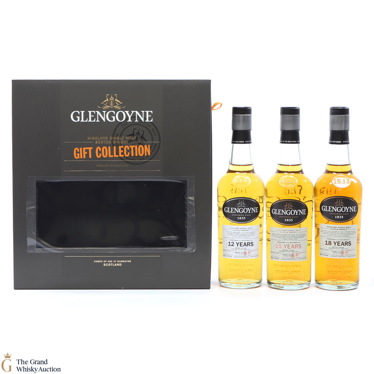Glengoyne - 12, 15 & 18 Year Old Gift Pack 3 x 20cl