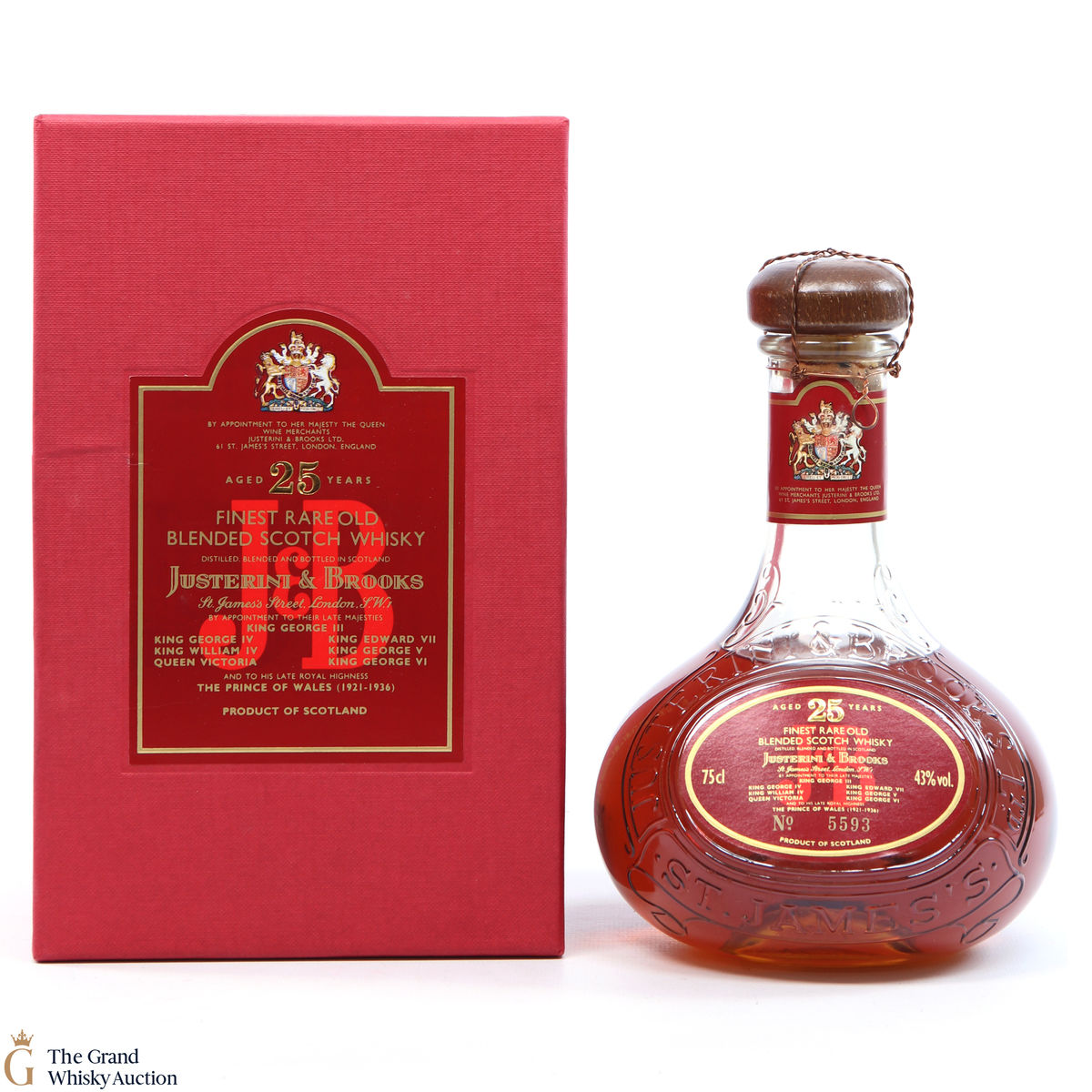 J&B - 25 Year Old - Finest Rare Old