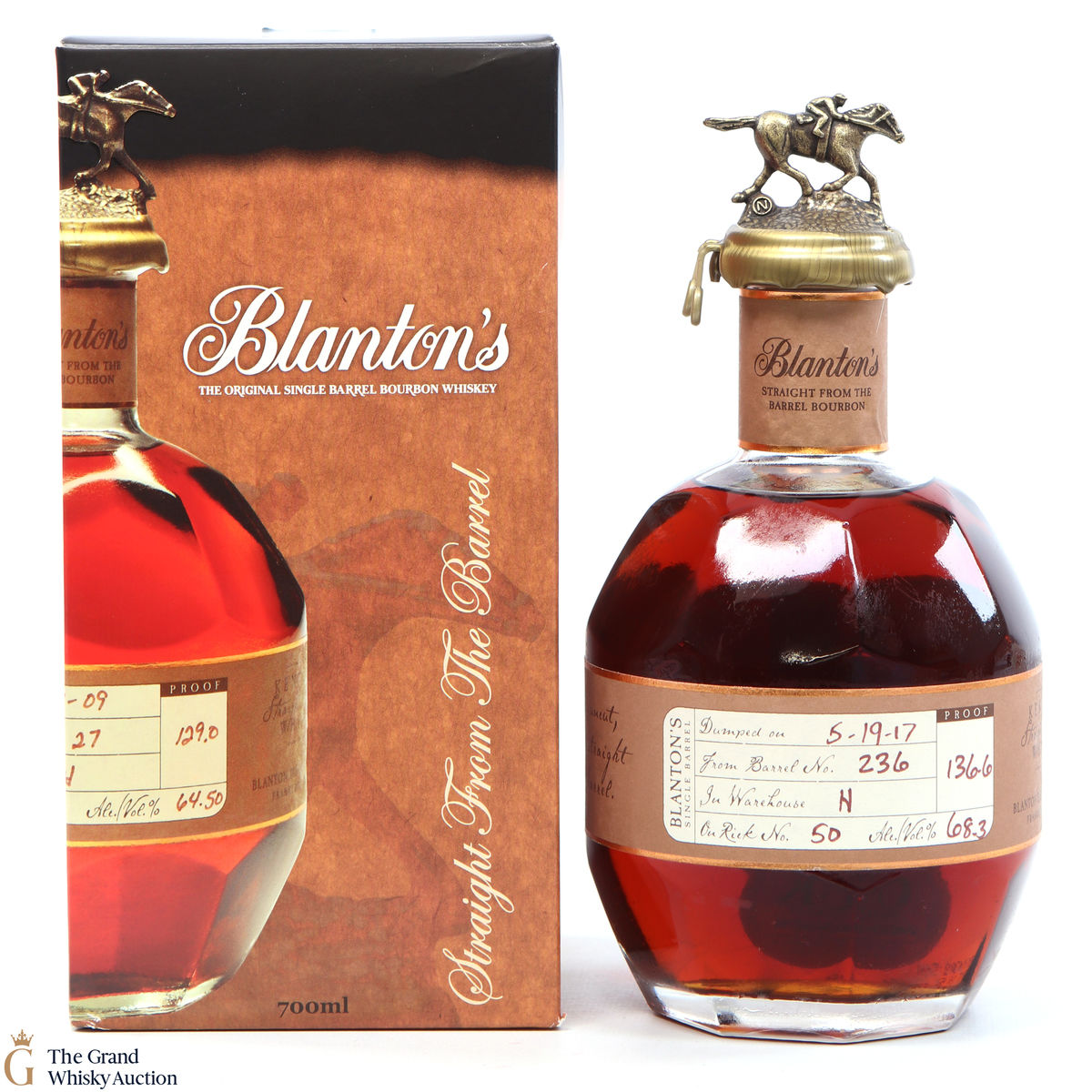 Blanton’s - Straight From The Barrel - Cask Strength