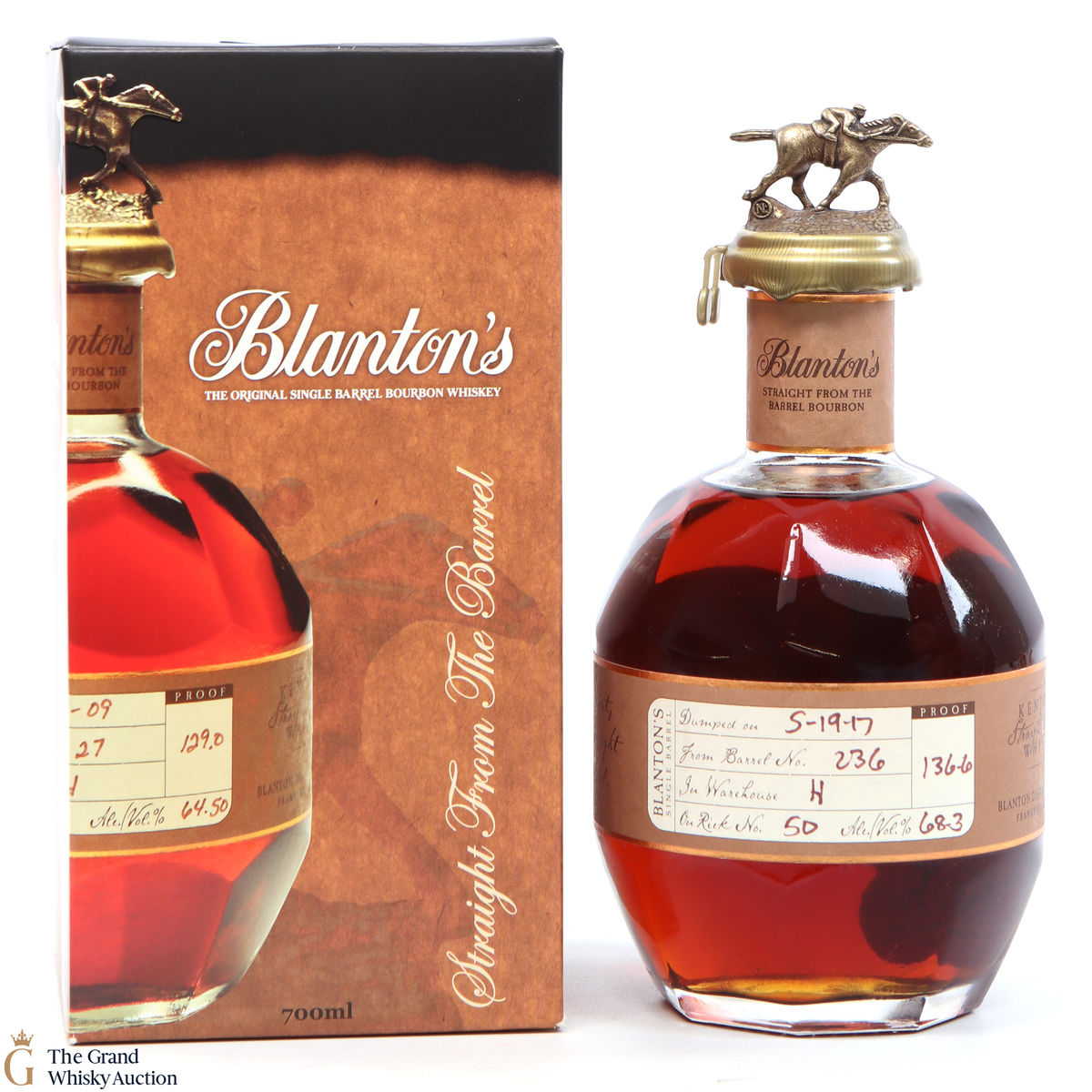 Blanton’s - Straight From The Barrel - Cask Strength