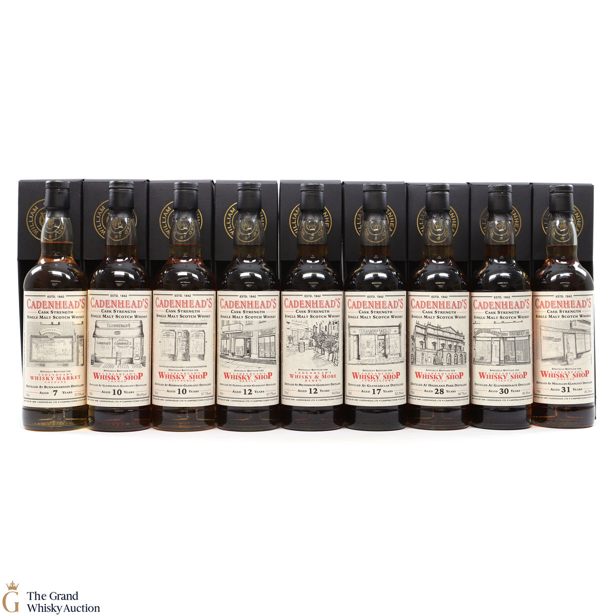 Cadenhead's Shop Collection 2020 (9 x 70cl)