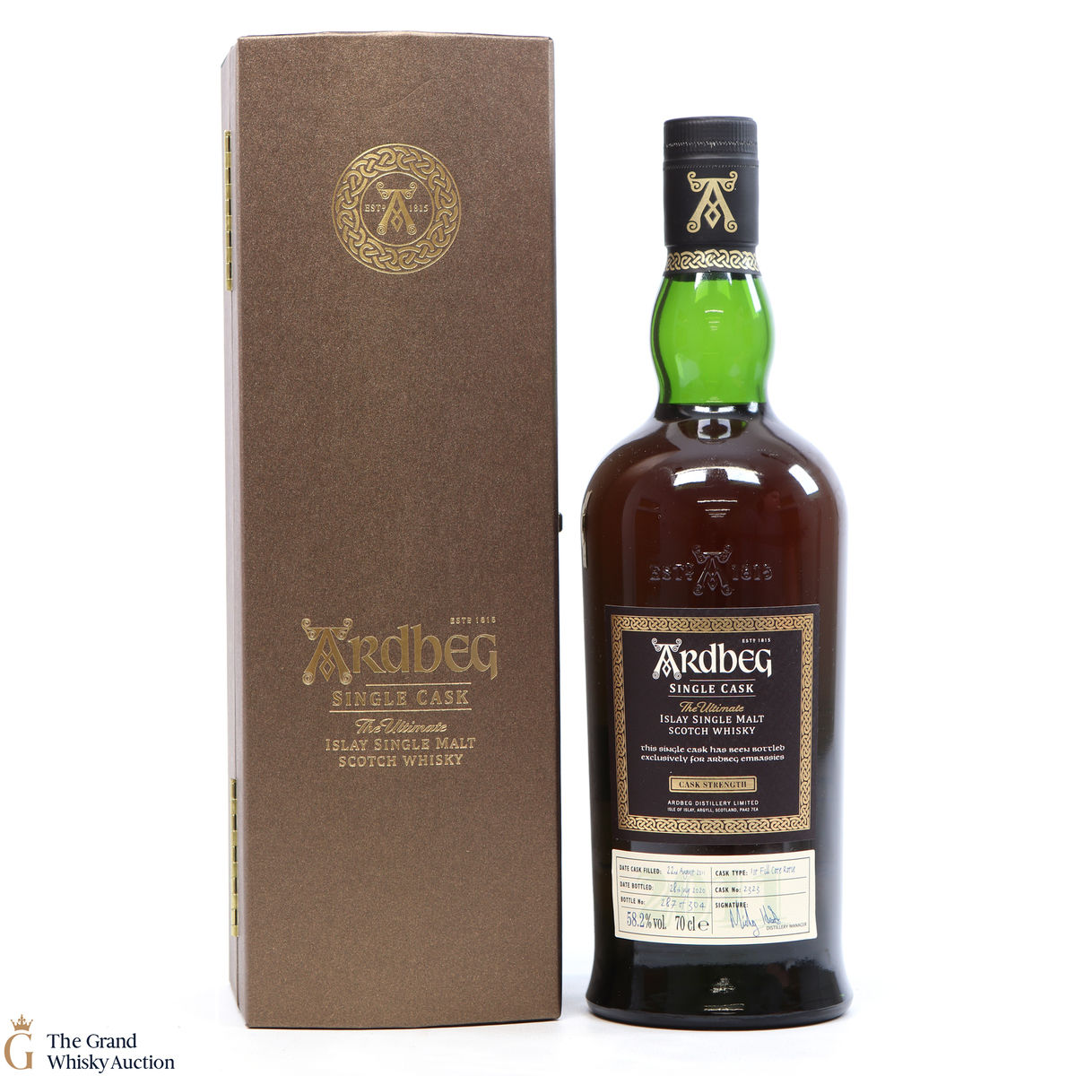 Ardbeg - 8 Year Old 2011 Cote Rotie Cask #2323 Embassy Exclusive