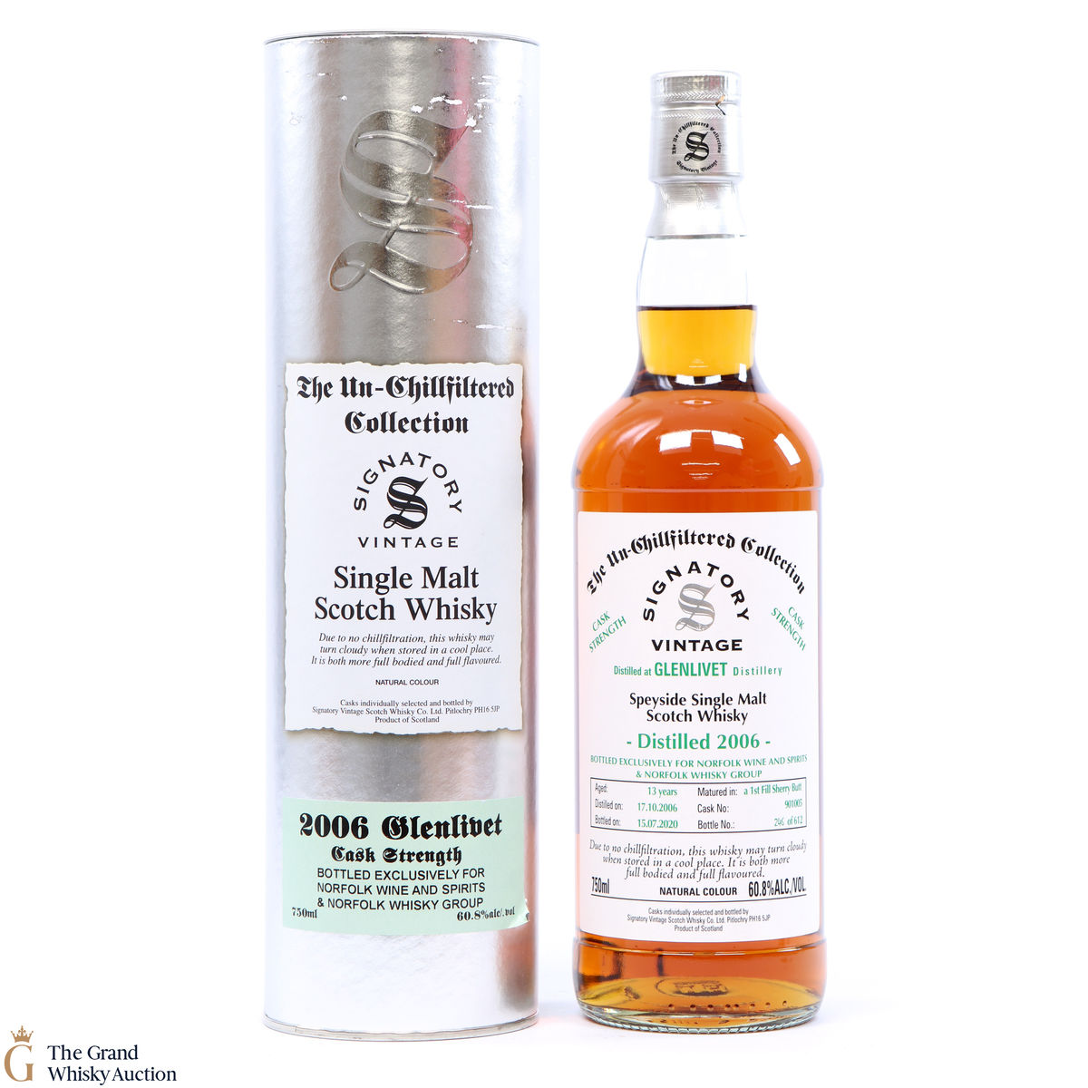 Glenlivet - 13 Year Old 2006 Signatory #901005