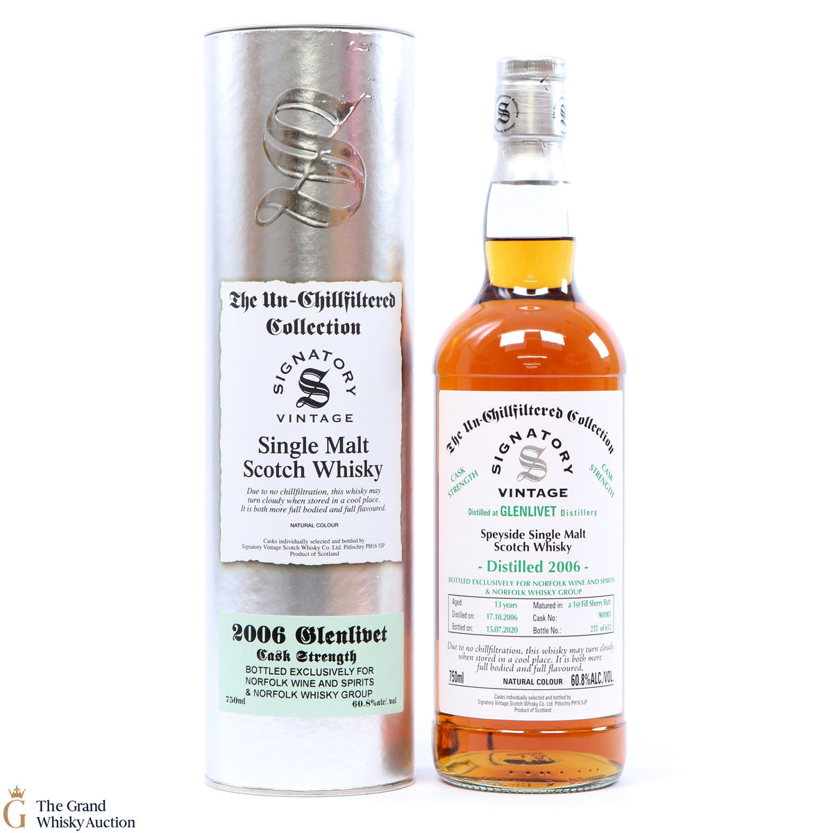 Glenlivet - 13 Year Old 2006 Signatory #901005